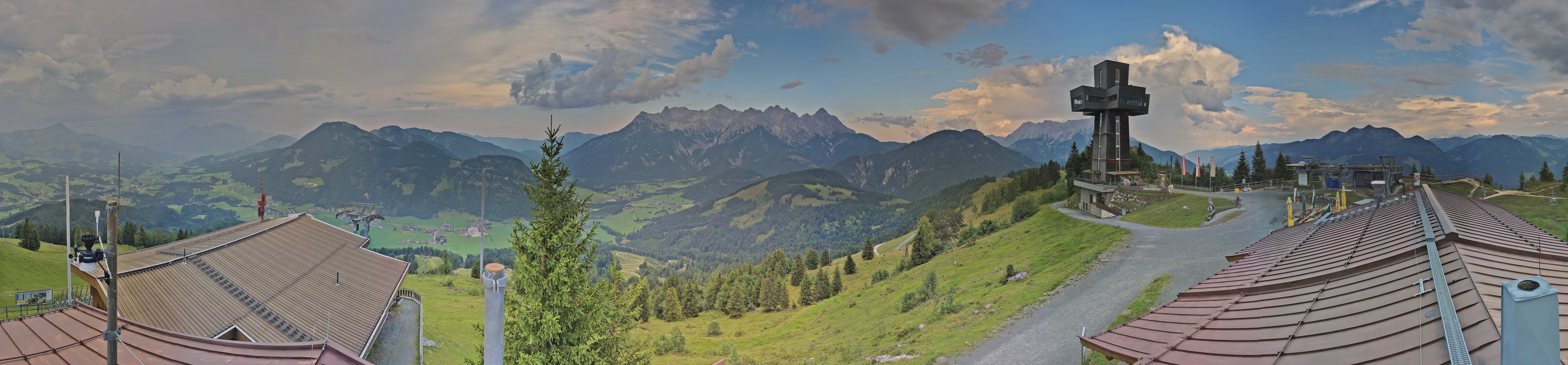 Archiv Foto Webcam Jakobskreuz im Pillerseetal