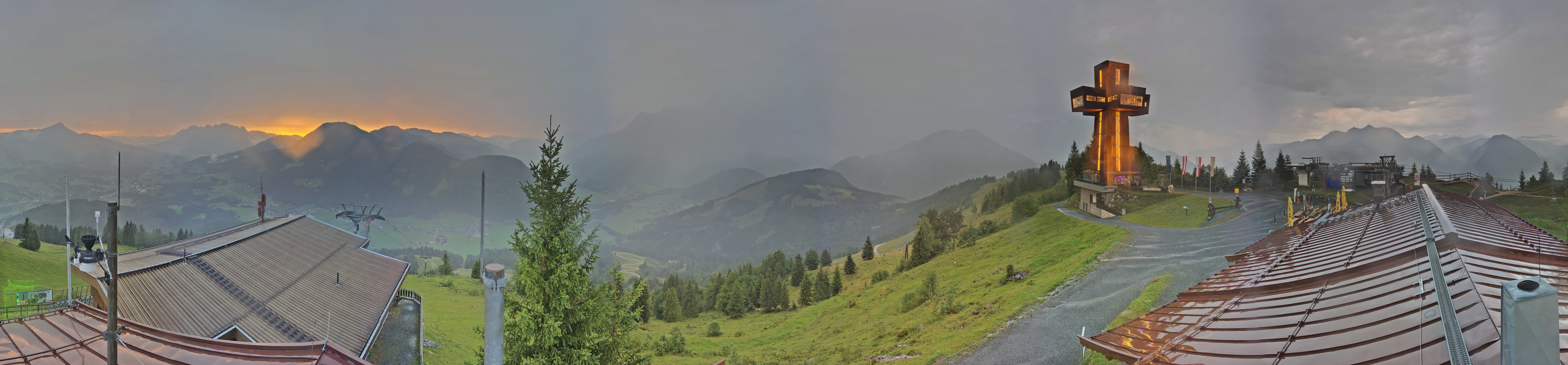 Archiv Foto Webcam Jakobskreuz im Pillerseetal
