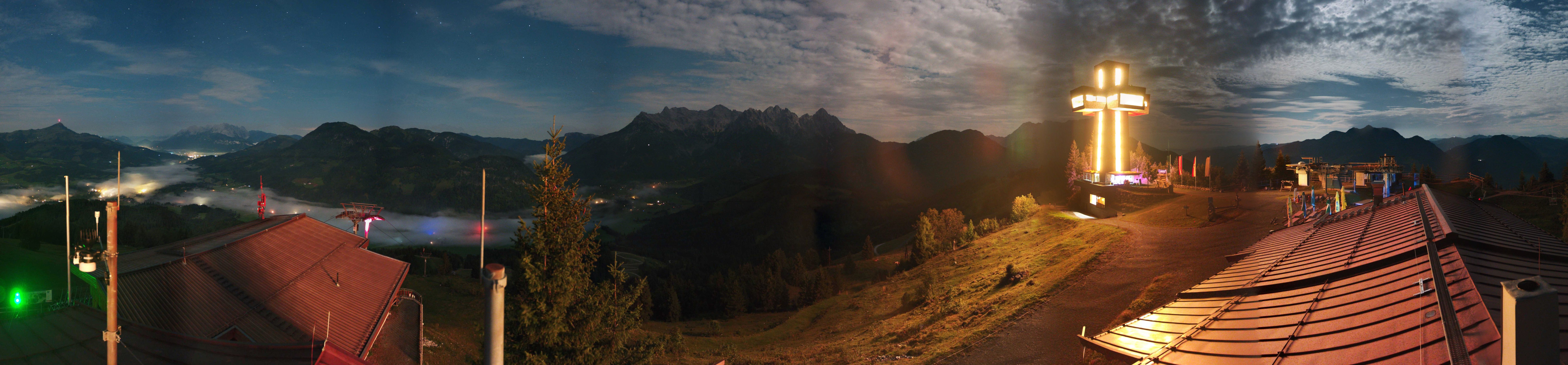 Archiv Foto Webcam Jakobskreuz im Pillerseetal