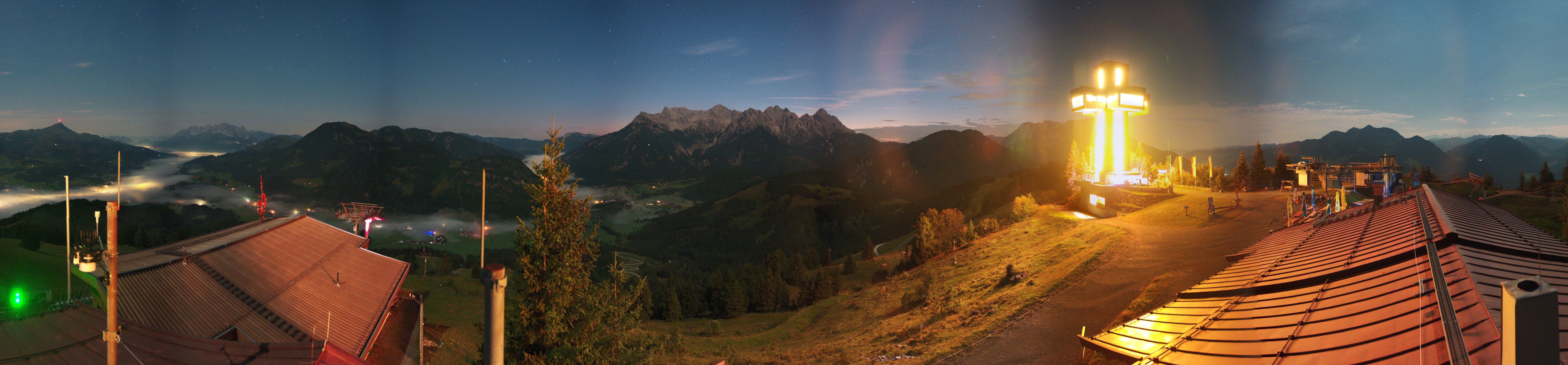 Archiv Foto Webcam Jakobskreuz im Pillerseetal