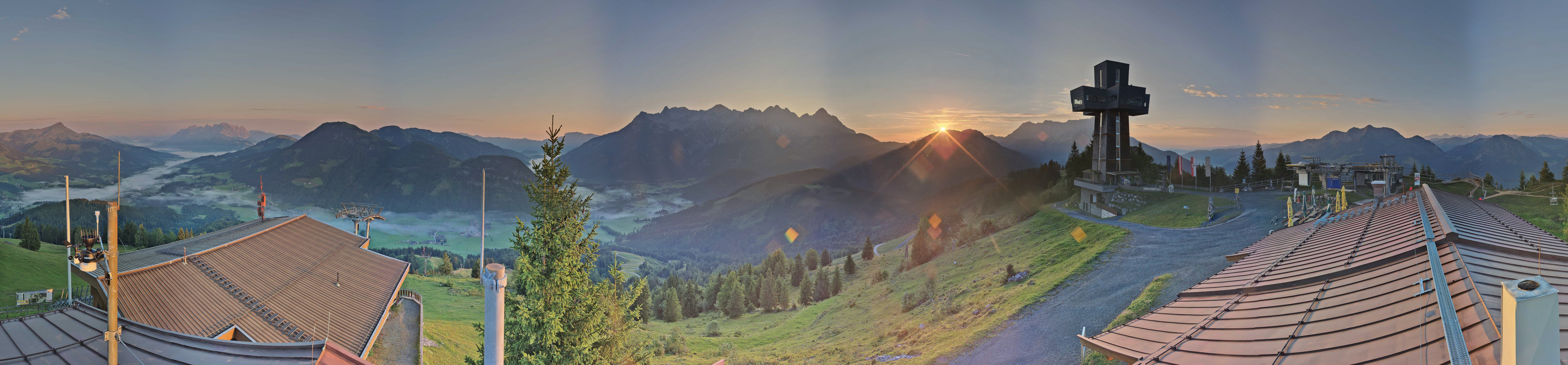 Archiv Foto Webcam Jakobskreuz im Pillerseetal