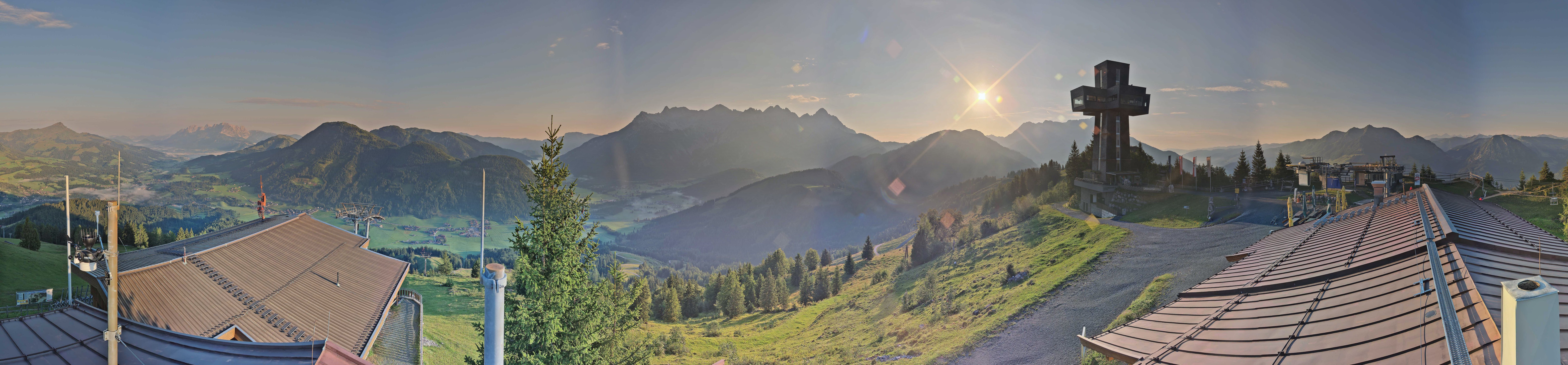 Archiv Foto Webcam Jakobskreuz im Pillerseetal