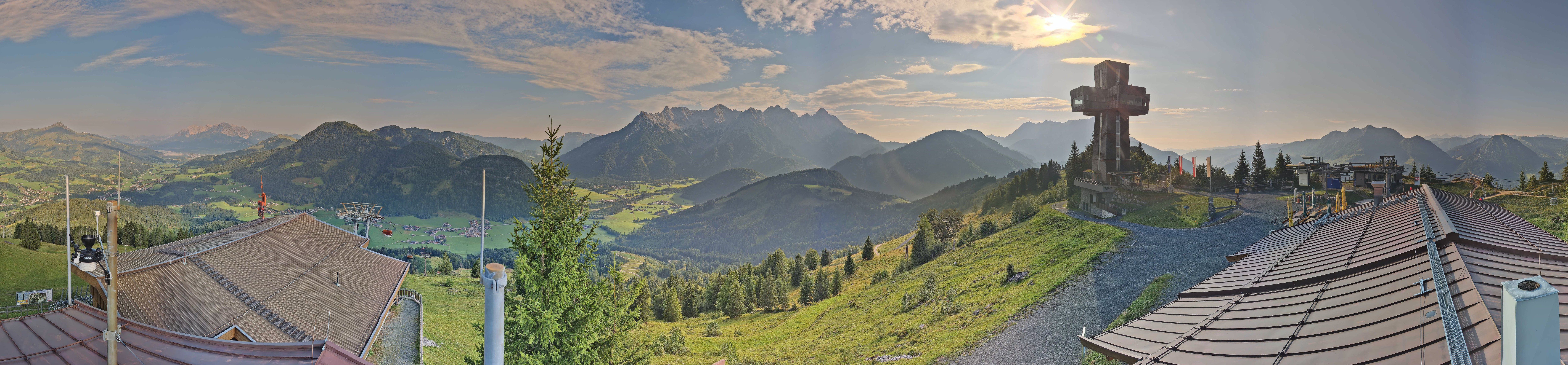 Archiv Foto Webcam Jakobskreuz im Pillerseetal