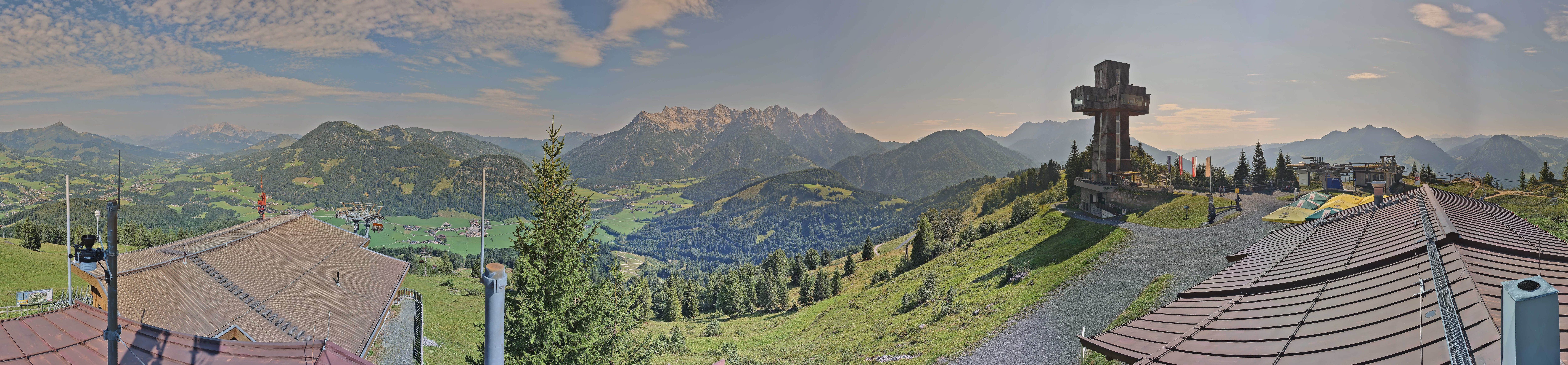 Archiv Foto Webcam Jakobskreuz im Pillerseetal