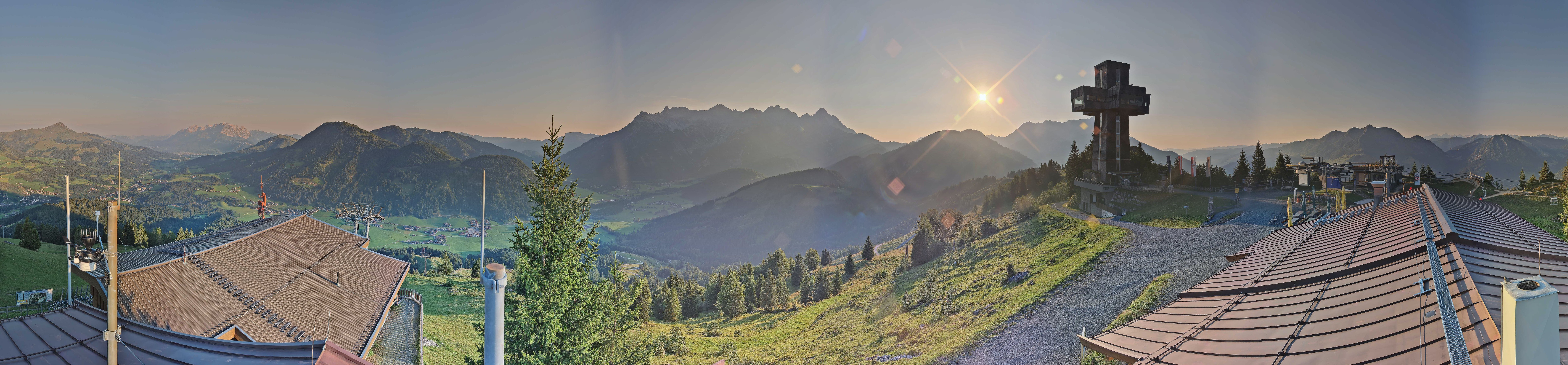 Archiv Foto Webcam Jakobskreuz im Pillerseetal
