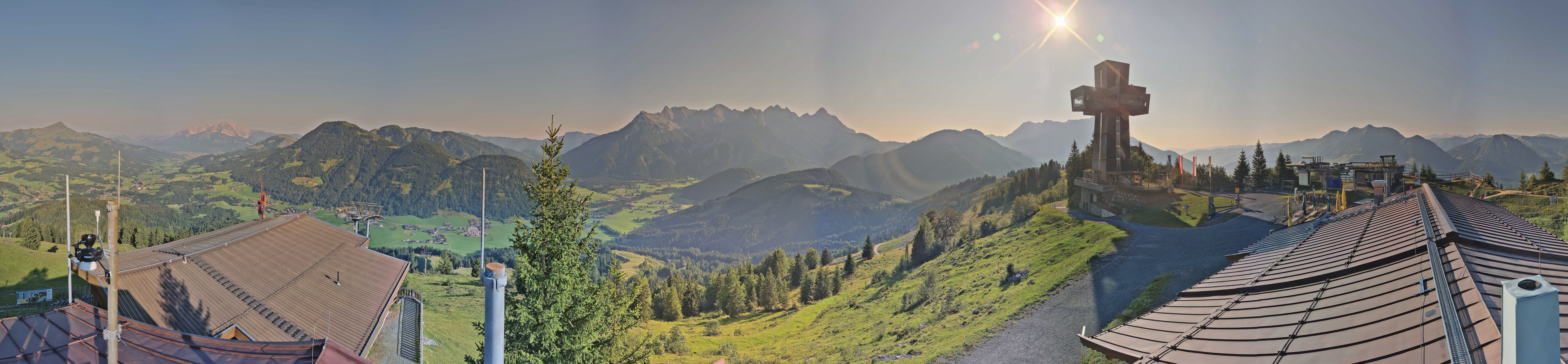Archiv Foto Webcam Jakobskreuz im Pillerseetal
