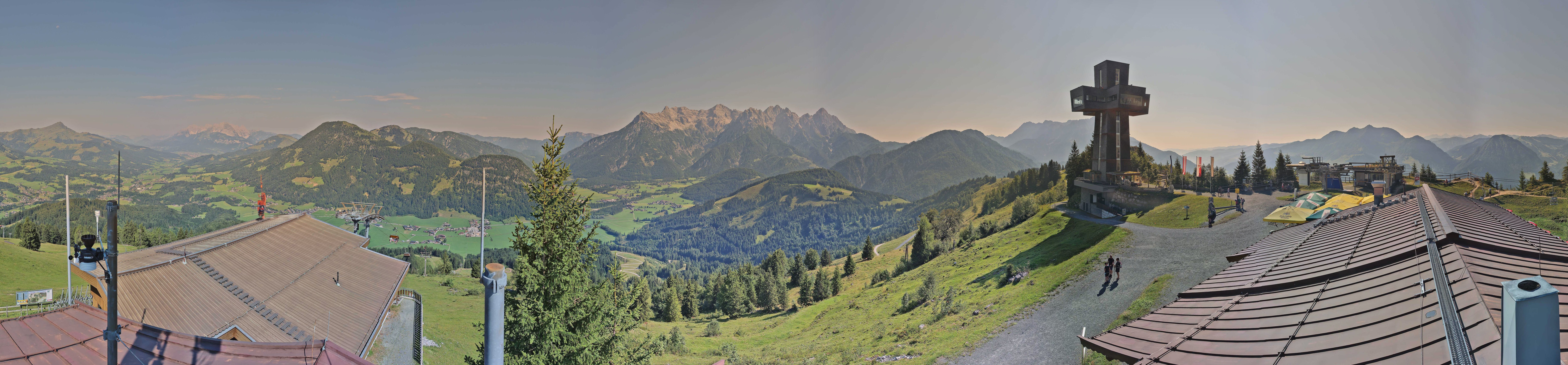 Archiv Foto Webcam Jakobskreuz im Pillerseetal