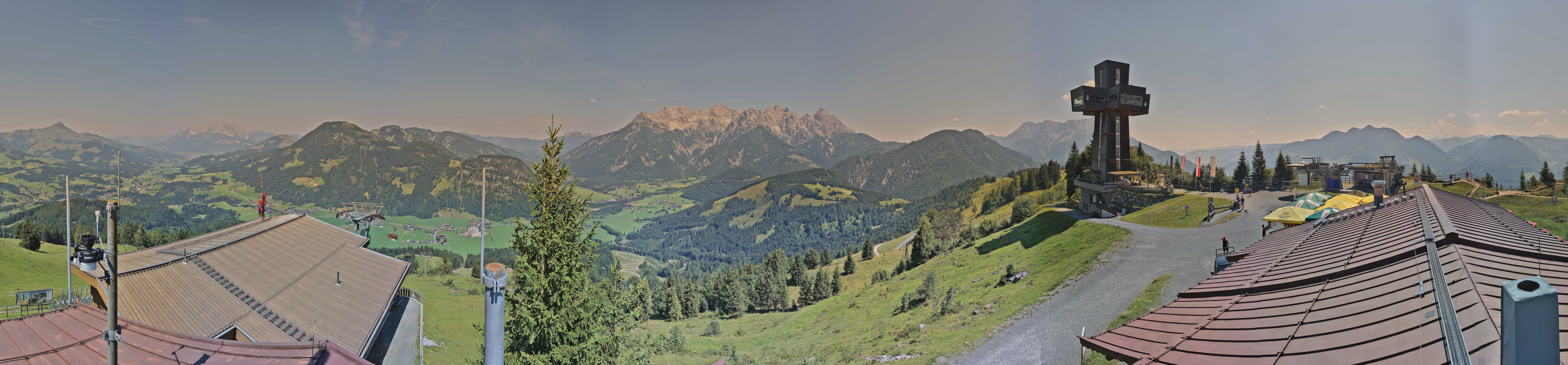 Archiv Foto Webcam Jakobskreuz im Pillerseetal