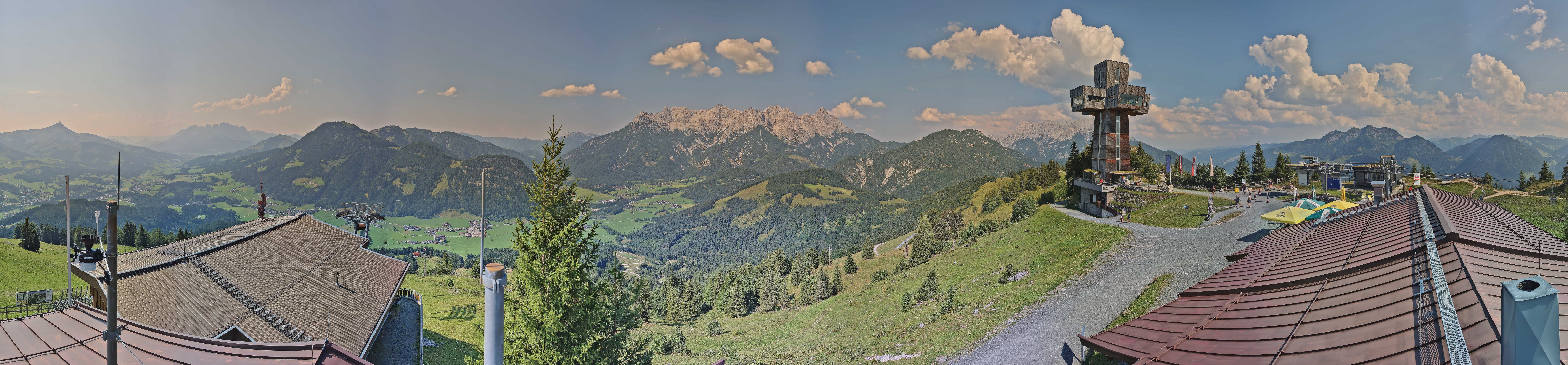 Archiv Foto Webcam Jakobskreuz im Pillerseetal