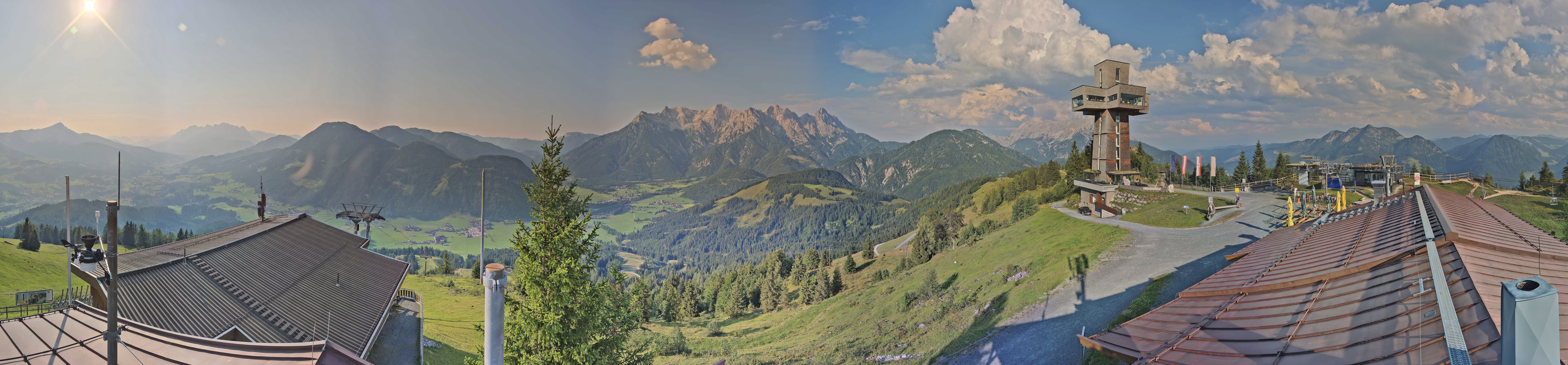 Archiv Foto Webcam Jakobskreuz im Pillerseetal