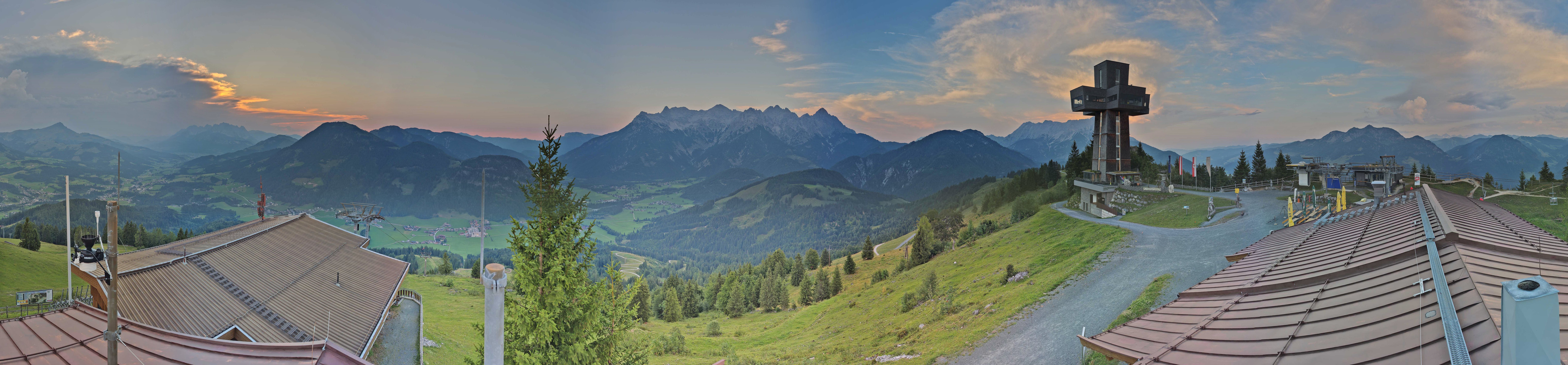 Archiv Foto Webcam Jakobskreuz im Pillerseetal