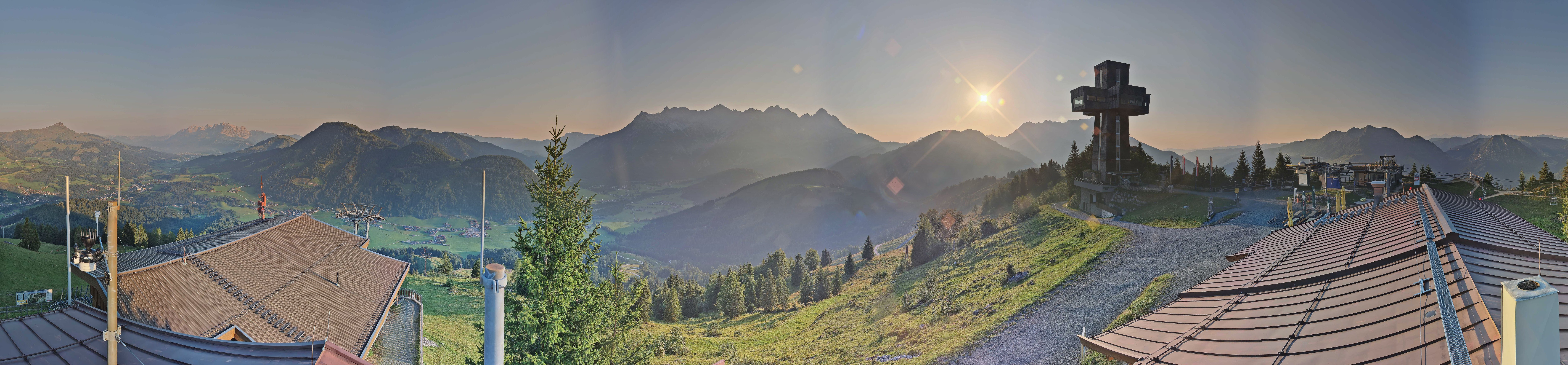 Archiv Foto Webcam Jakobskreuz im Pillerseetal