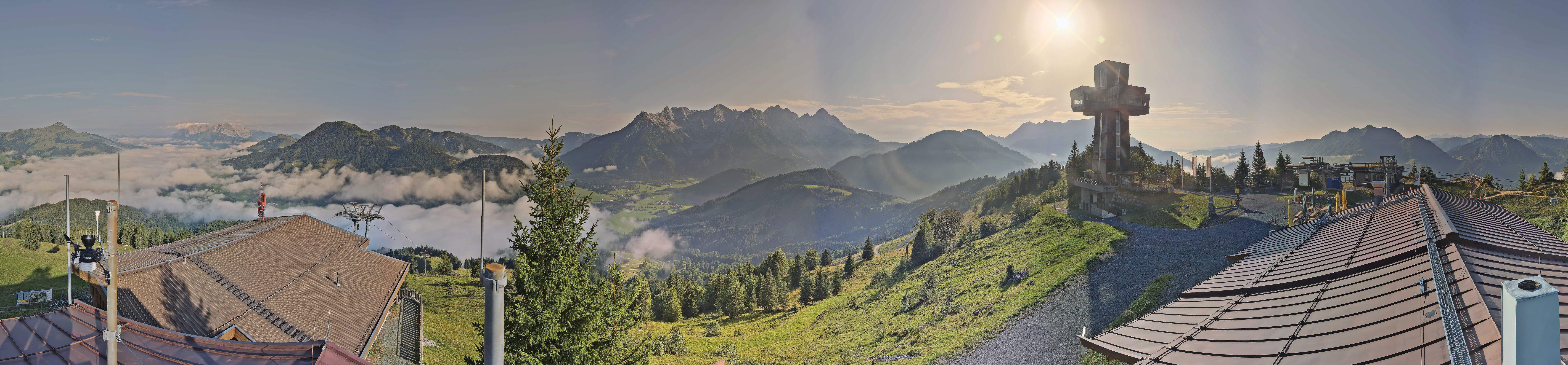 Archiv Foto Webcam Jakobskreuz im Pillerseetal