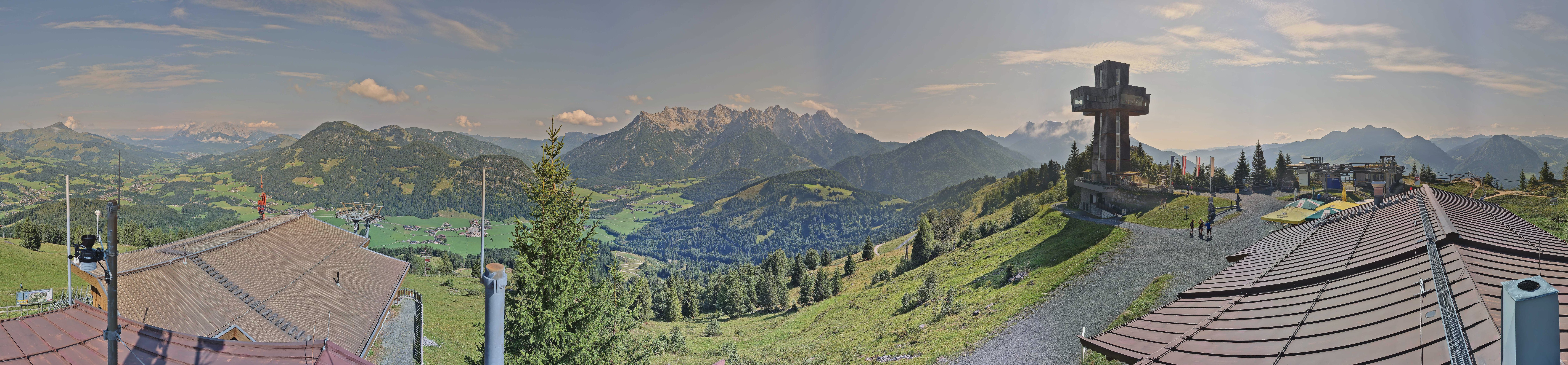 Archiv Foto Webcam Jakobskreuz im Pillerseetal
