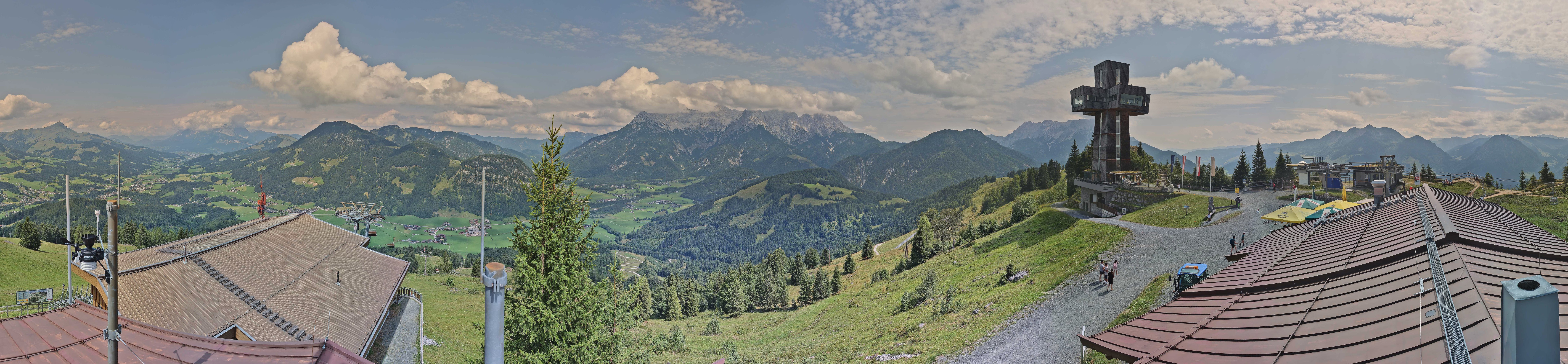 Archiv Foto Webcam Jakobskreuz im Pillerseetal
