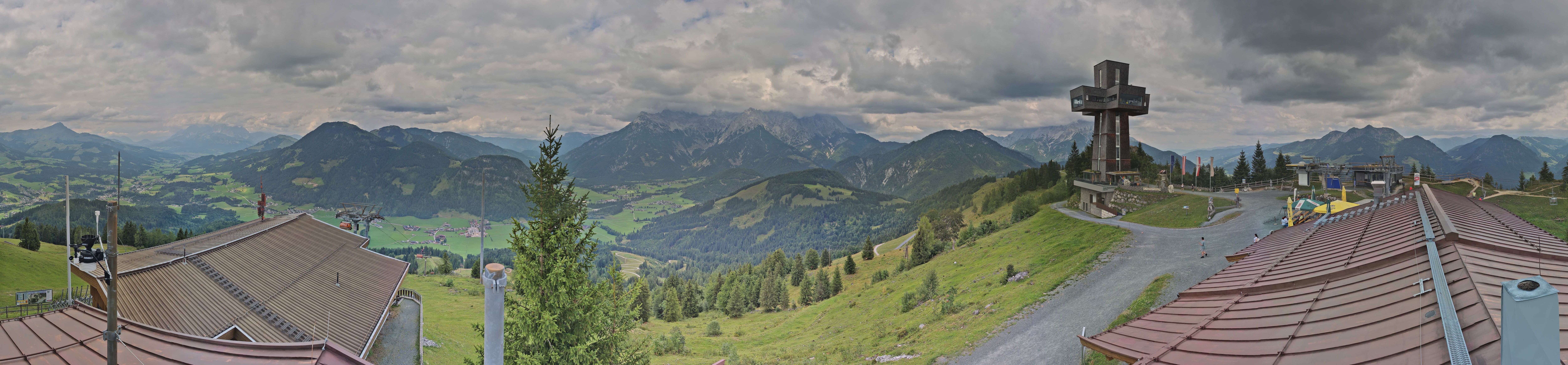 Archiv Foto Webcam Jakobskreuz im Pillerseetal