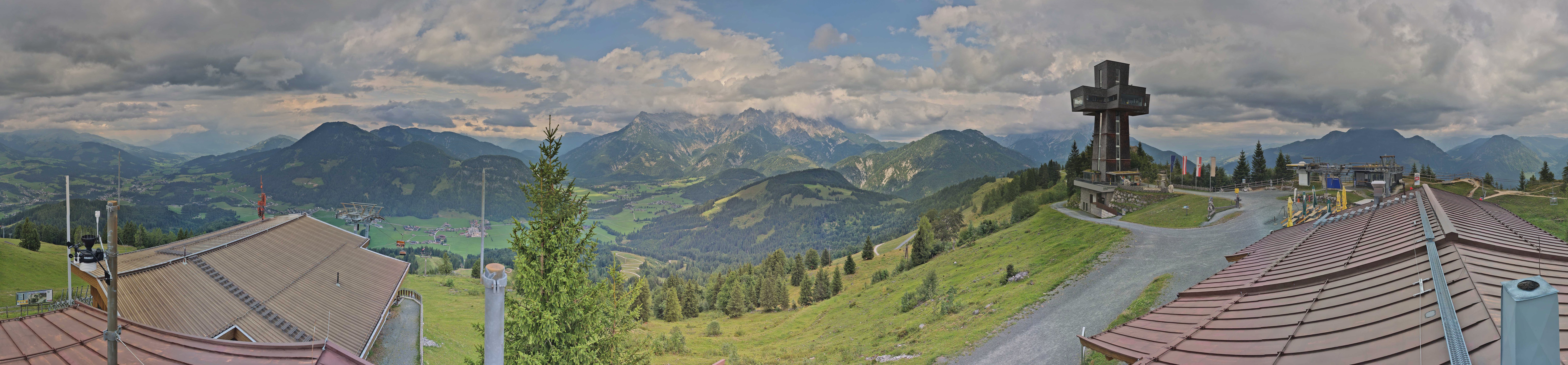 Archiv Foto Webcam Jakobskreuz im Pillerseetal