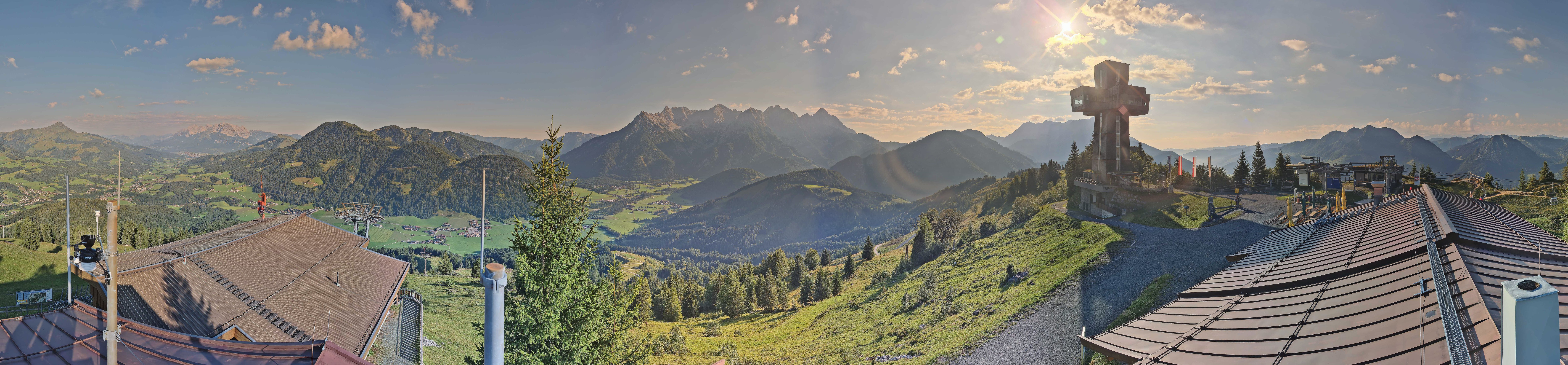 Archiv Foto Webcam Jakobskreuz im Pillerseetal