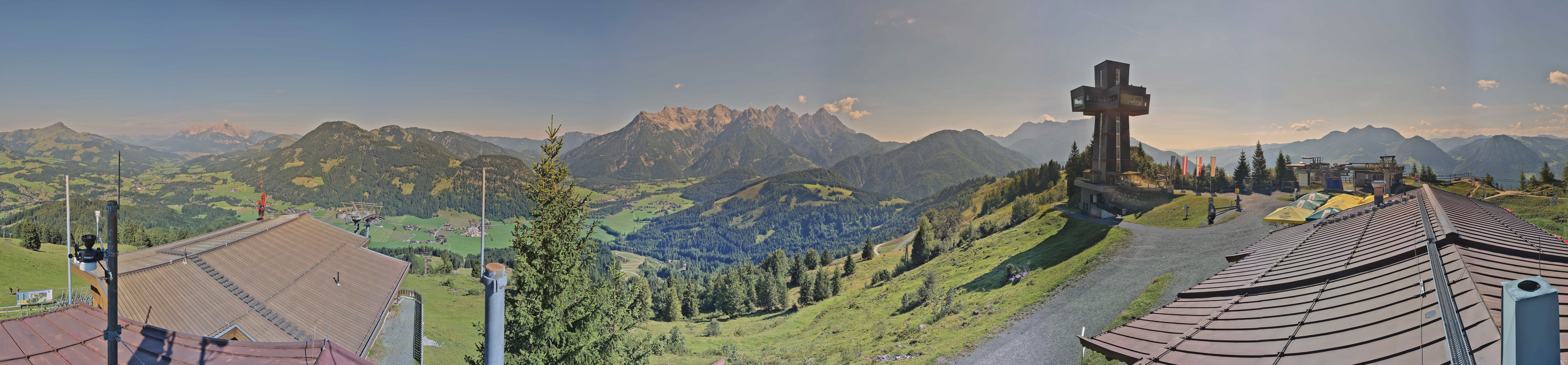 Archiv Foto Webcam Jakobskreuz im Pillerseetal
