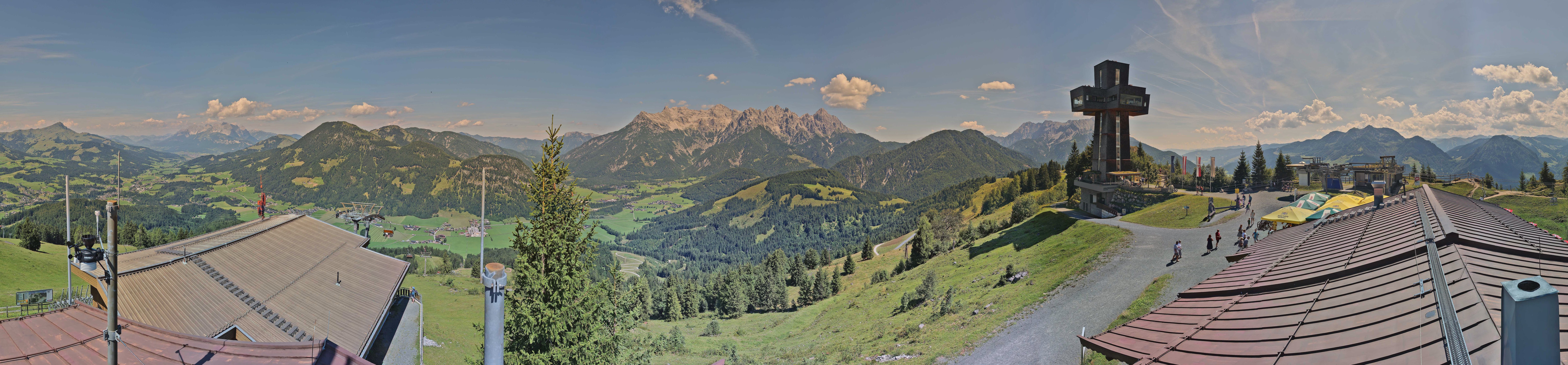 Archiv Foto Webcam Jakobskreuz im Pillerseetal