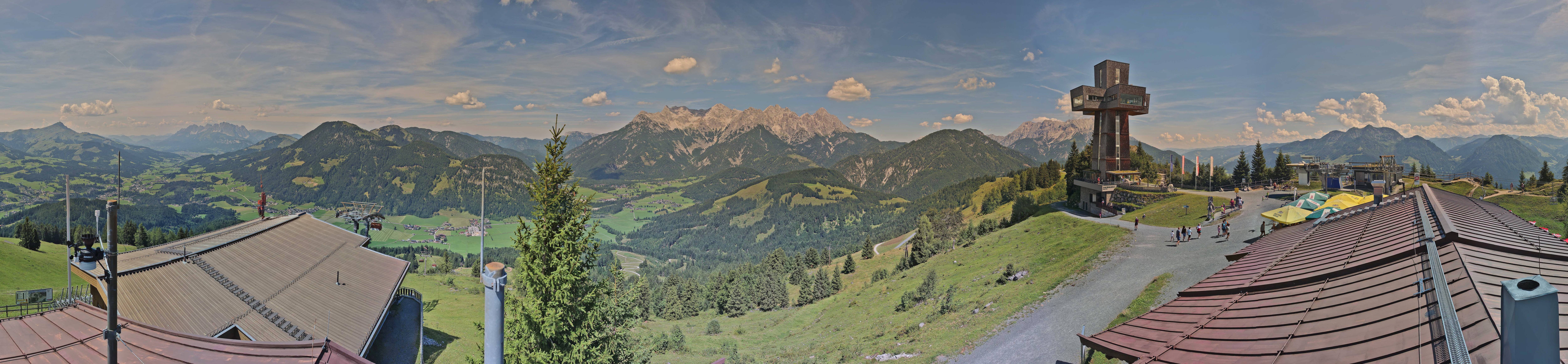 Archiv Foto Webcam Jakobskreuz im Pillerseetal