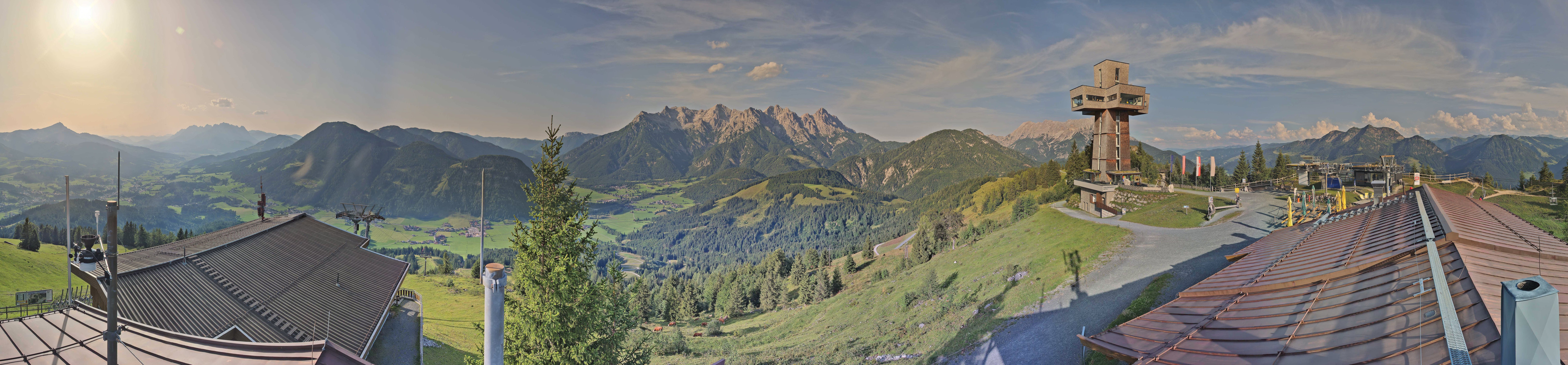 Archiv Foto Webcam Jakobskreuz im Pillerseetal