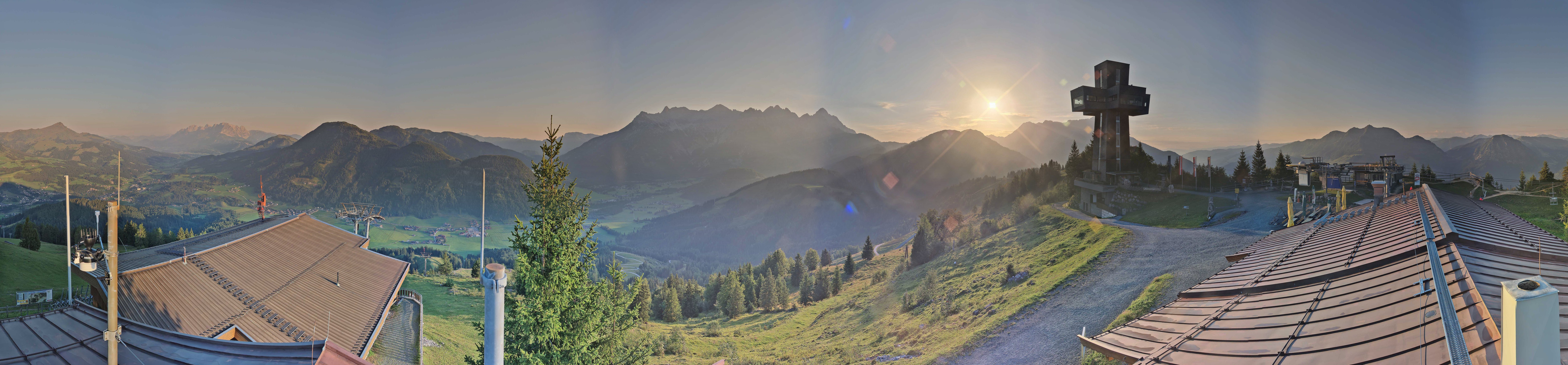 Archiv Foto Webcam Jakobskreuz im Pillerseetal