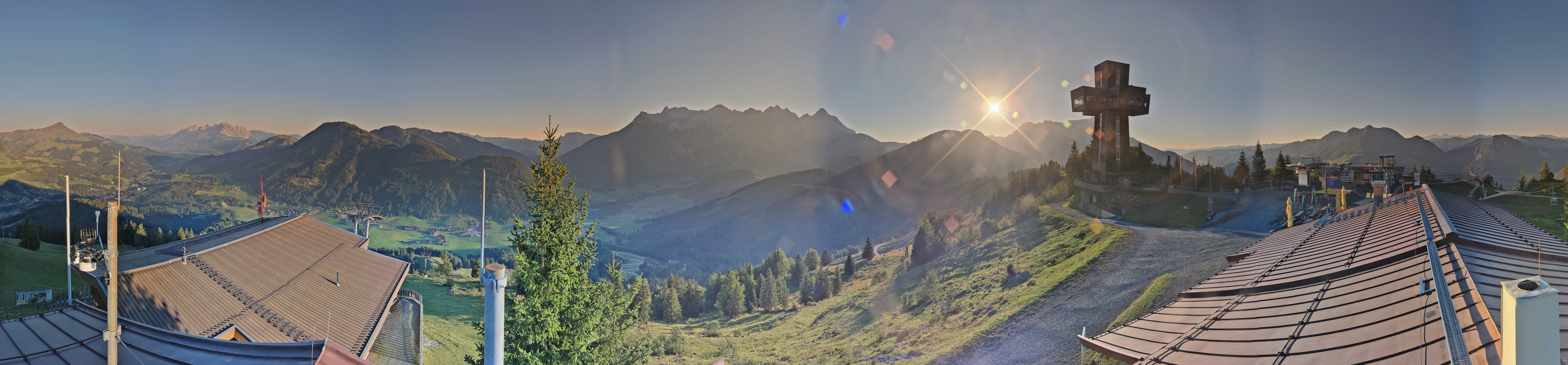 Archiv Foto Webcam Jakobskreuz im Pillerseetal
