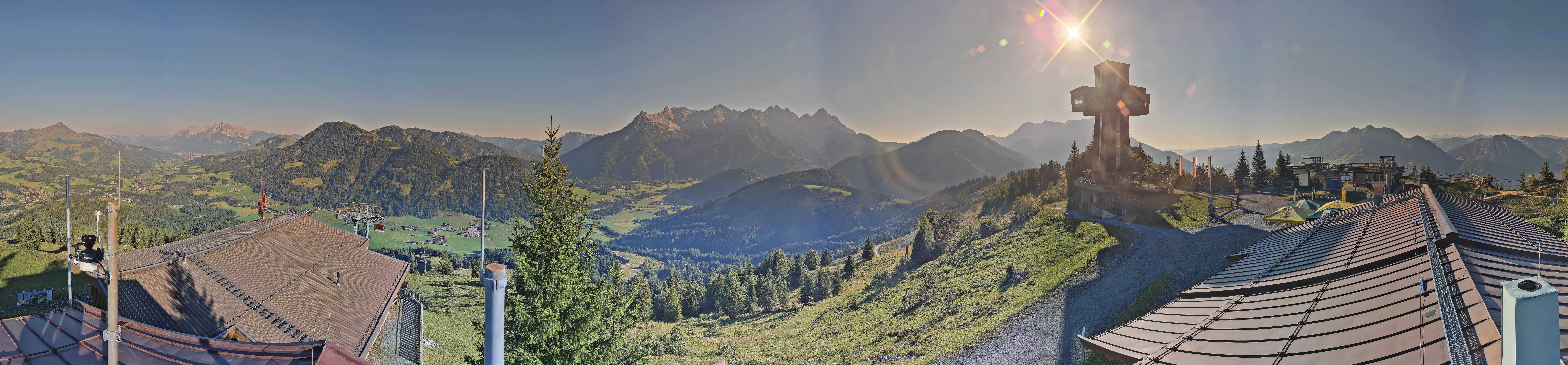 Archiv Foto Webcam Jakobskreuz im Pillerseetal