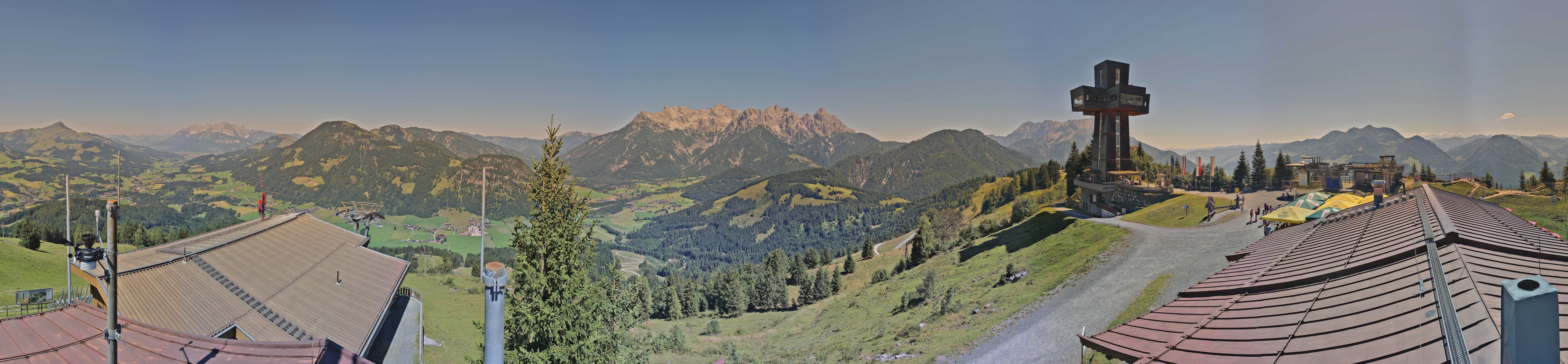 Archiv Foto Webcam Jakobskreuz im Pillerseetal