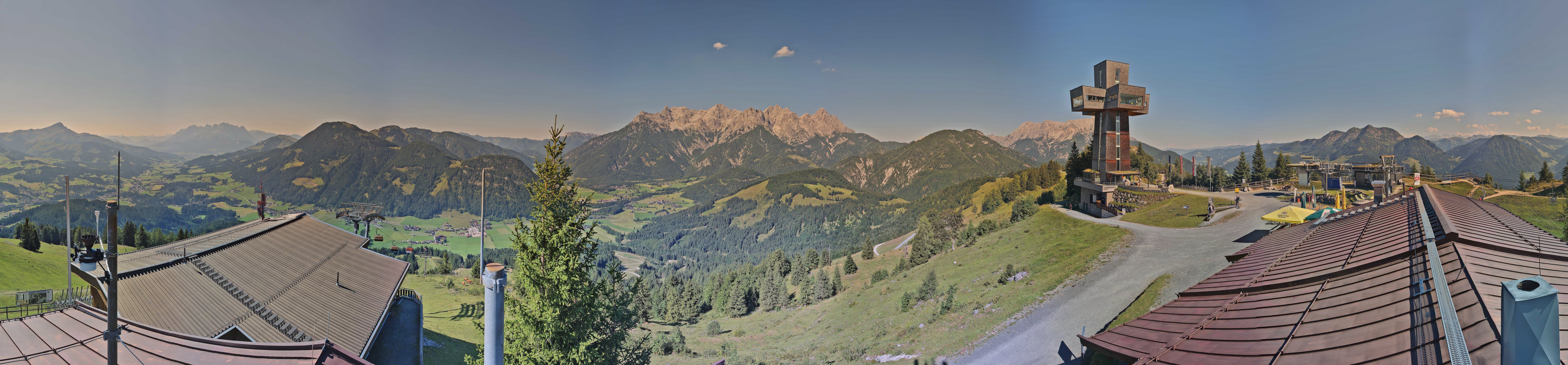 Archiv Foto Webcam Jakobskreuz im Pillerseetal