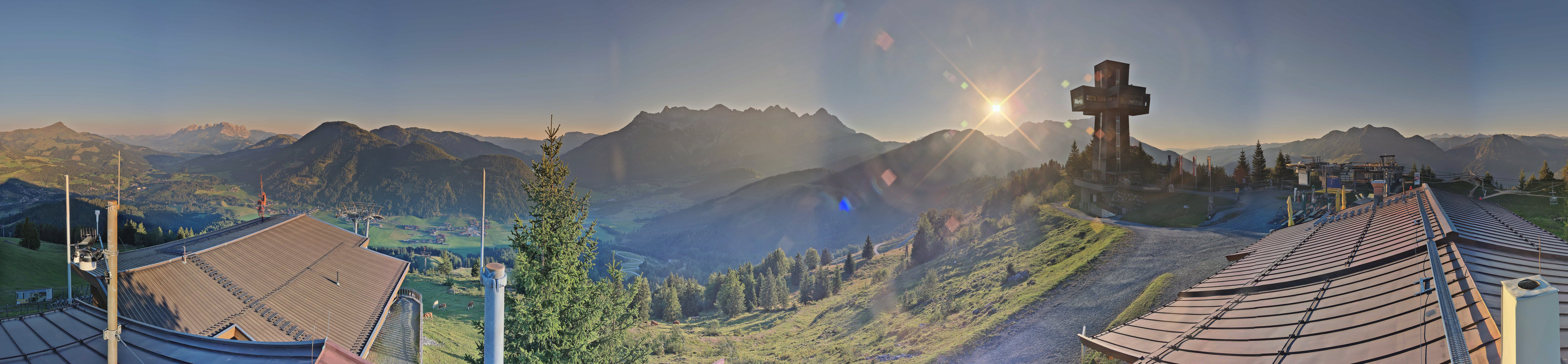 Archiv Foto Webcam Jakobskreuz im Pillerseetal