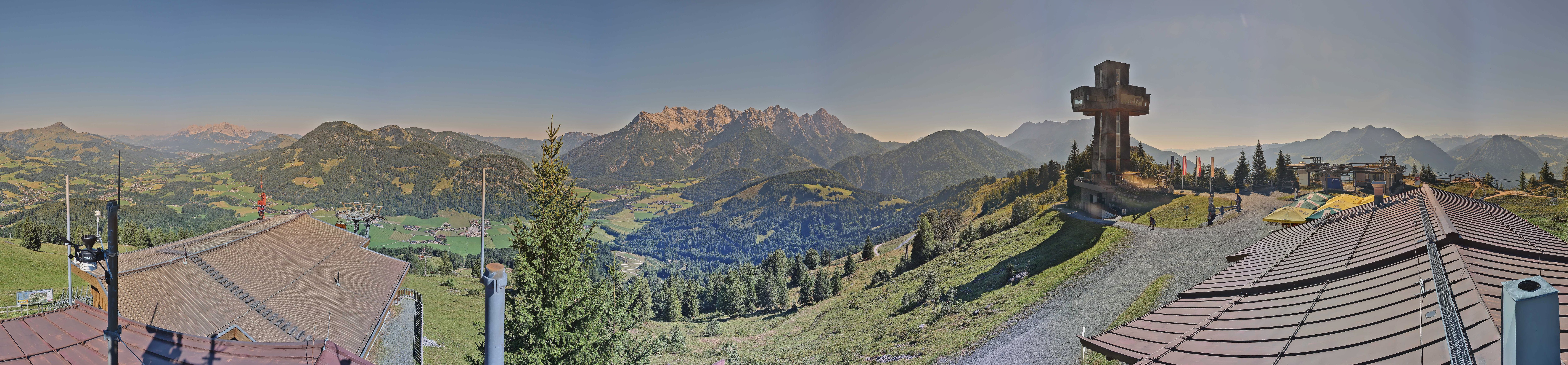 Archiv Foto Webcam Jakobskreuz im Pillerseetal