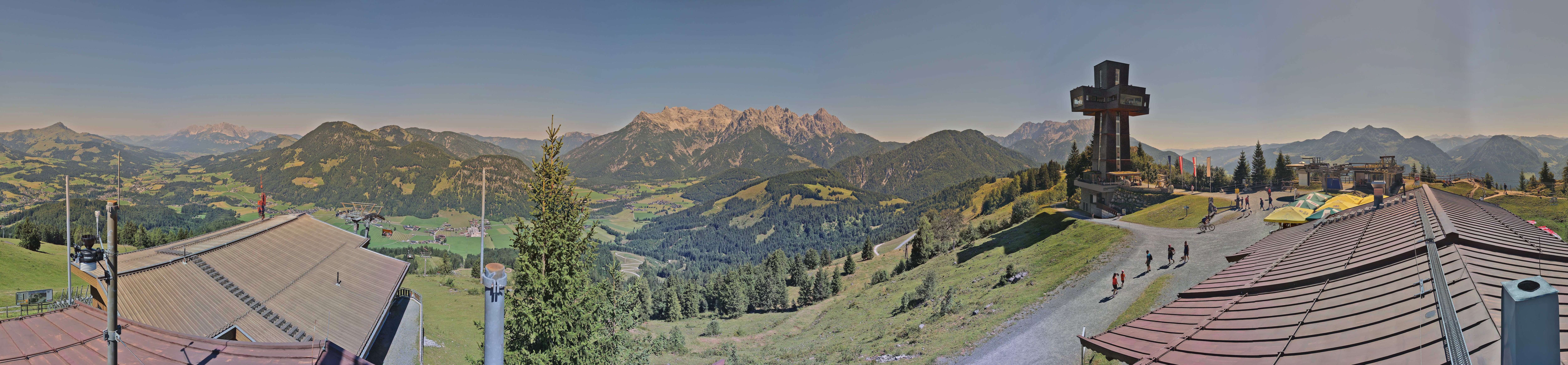 Archiv Foto Webcam Jakobskreuz im Pillerseetal