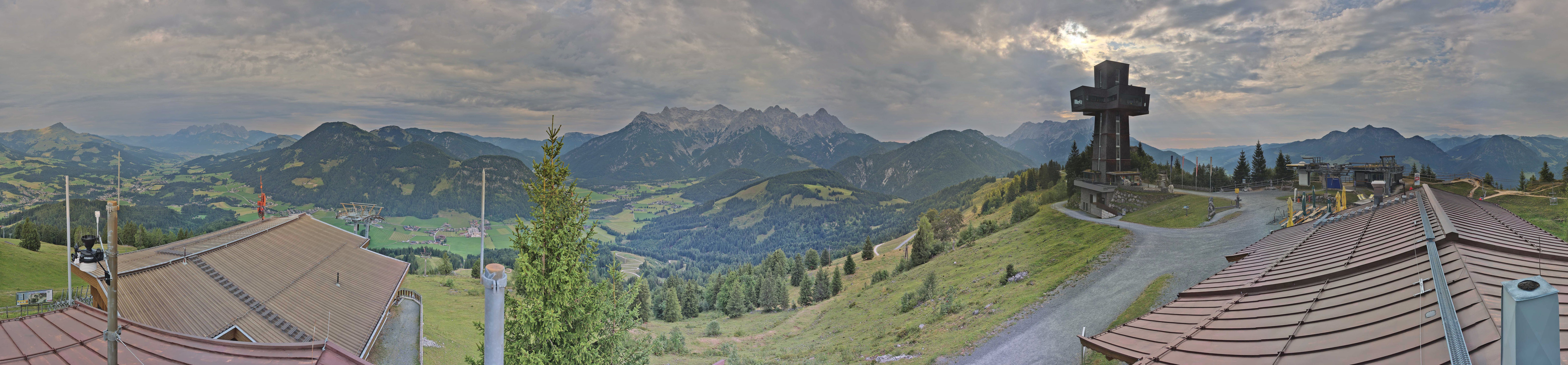 Archiv Foto Webcam Jakobskreuz im Pillerseetal