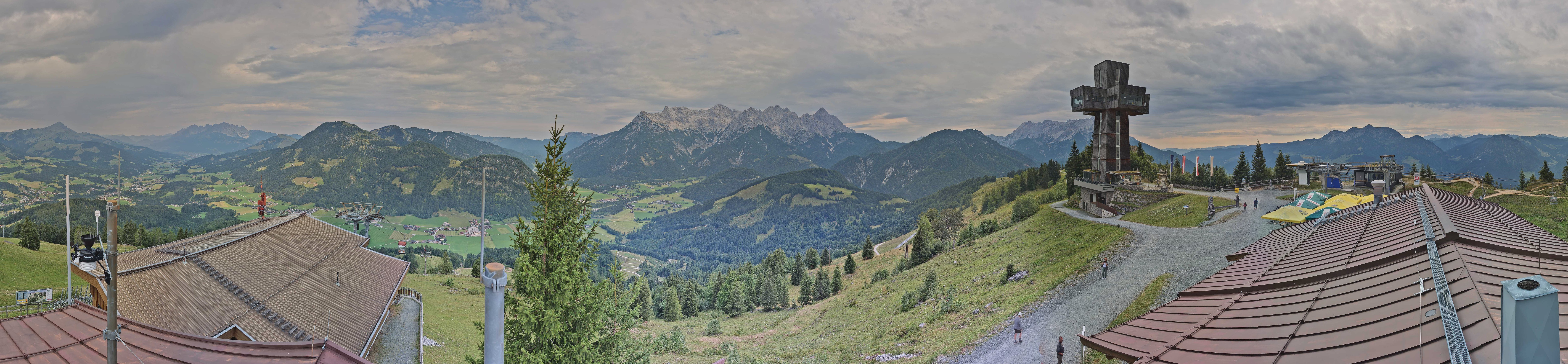 Archiv Foto Webcam Jakobskreuz im Pillerseetal