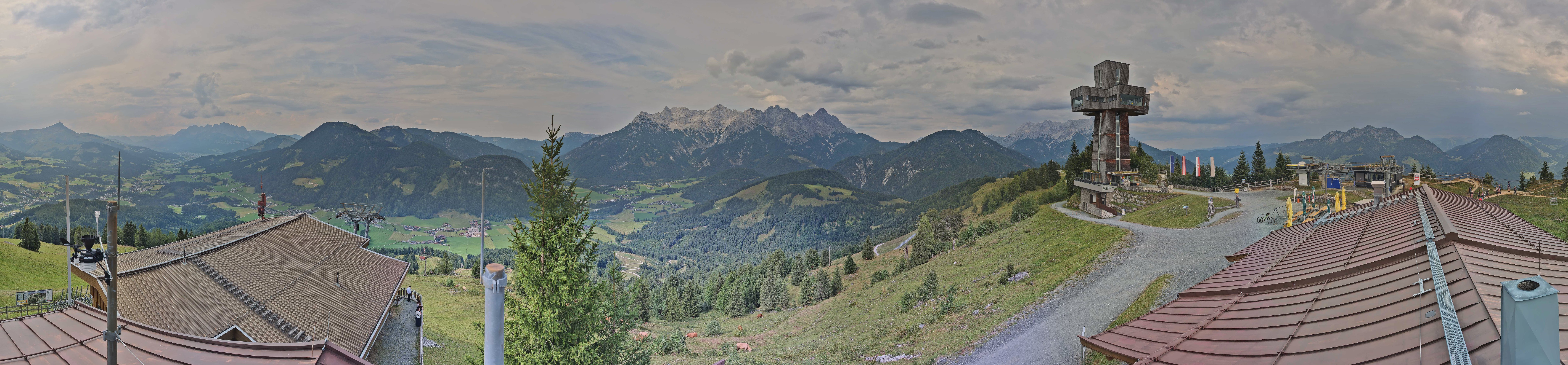 Archiv Foto Webcam Jakobskreuz im Pillerseetal