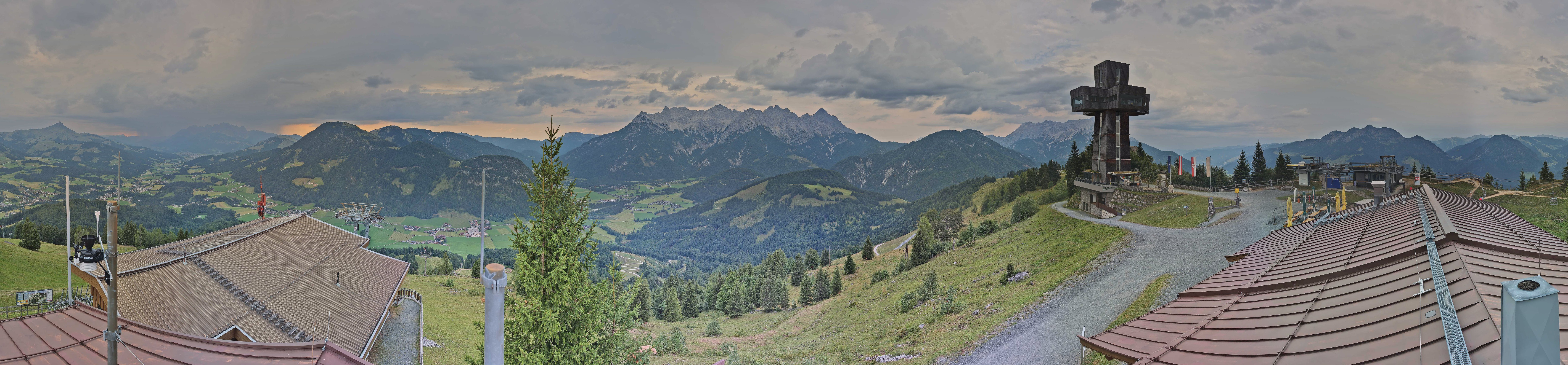 Archiv Foto Webcam Jakobskreuz im Pillerseetal