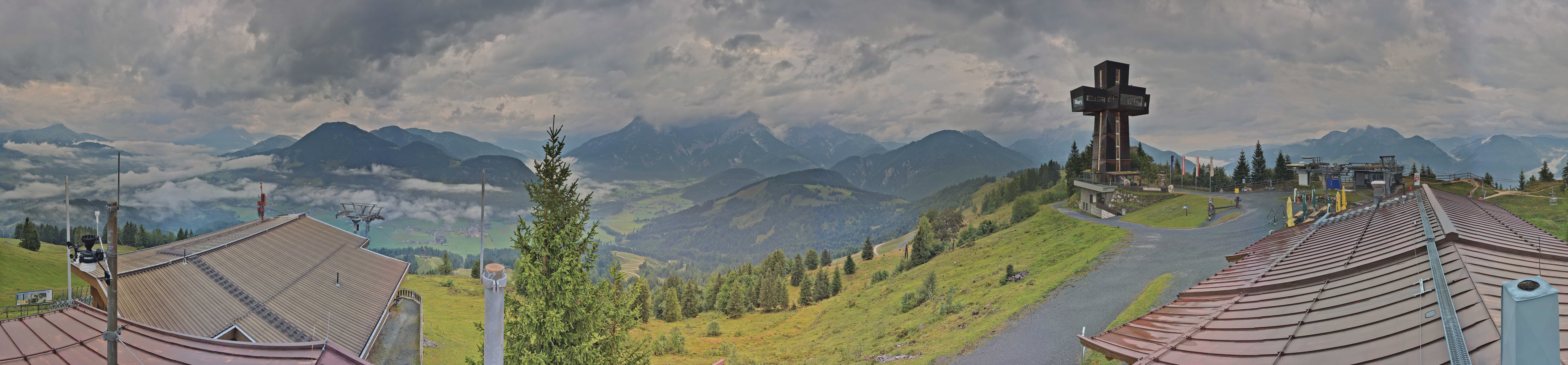 Archiv Foto Webcam Jakobskreuz im Pillerseetal