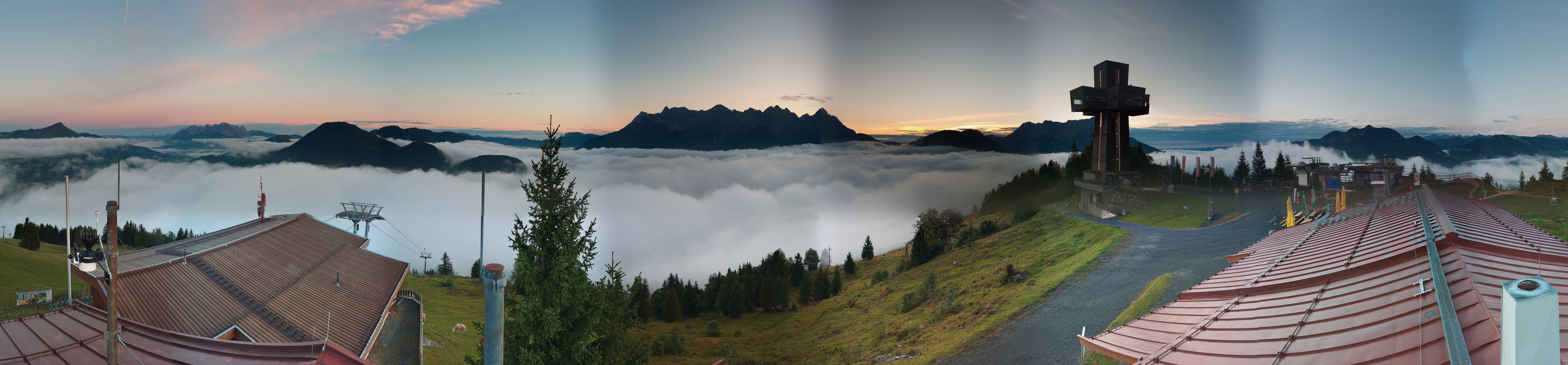 Archiv Foto Webcam Jakobskreuz im Pillerseetal