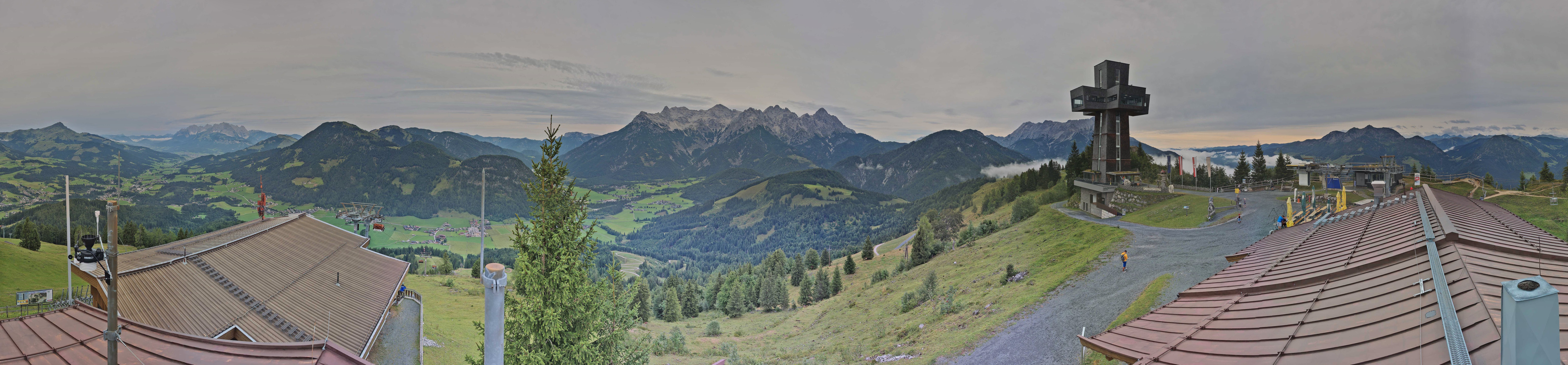 Archiv Foto Webcam Jakobskreuz im Pillerseetal