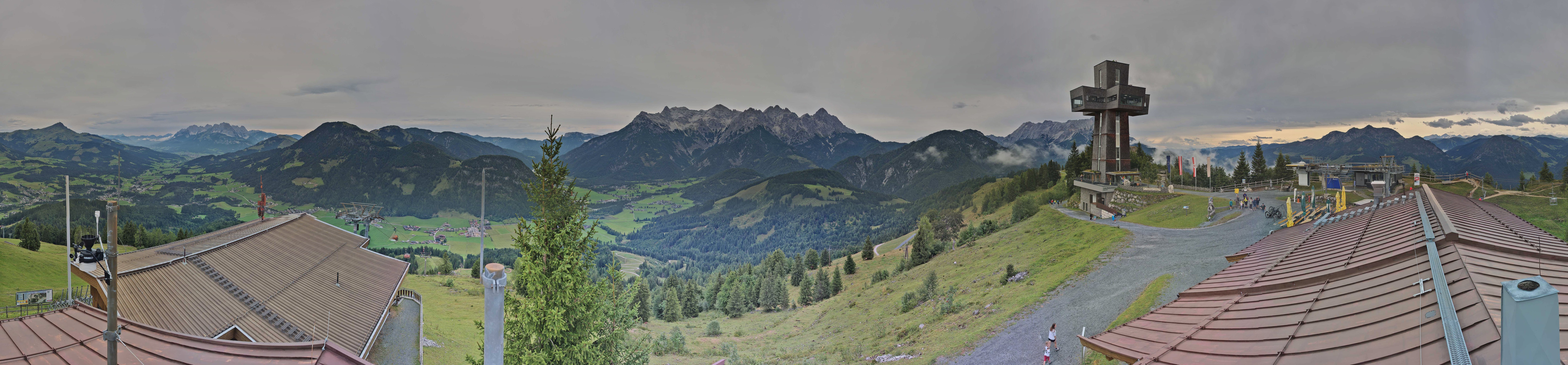Archiv Foto Webcam Jakobskreuz im Pillerseetal
