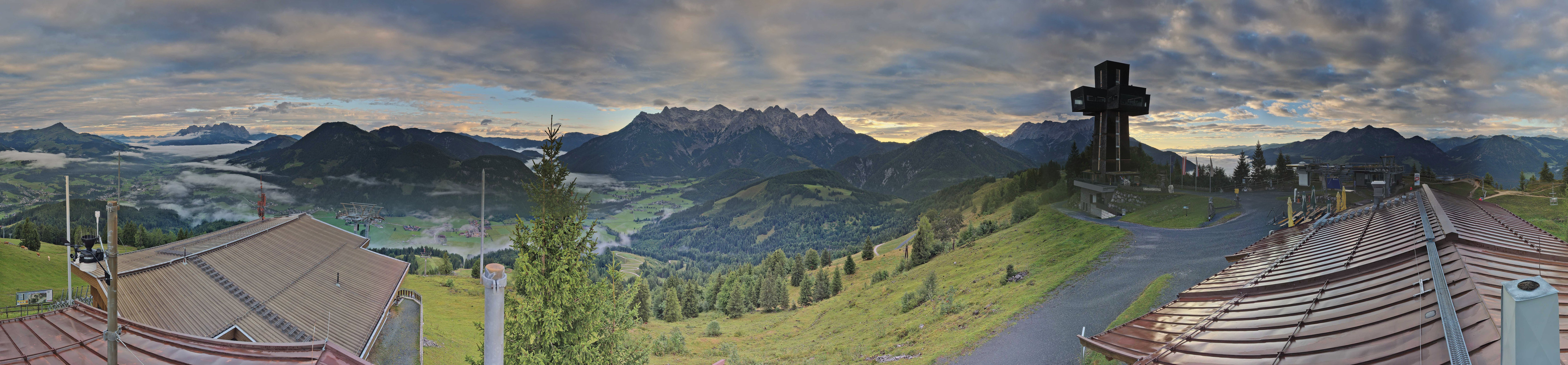 Archiv Foto Webcam Jakobskreuz im Pillerseetal