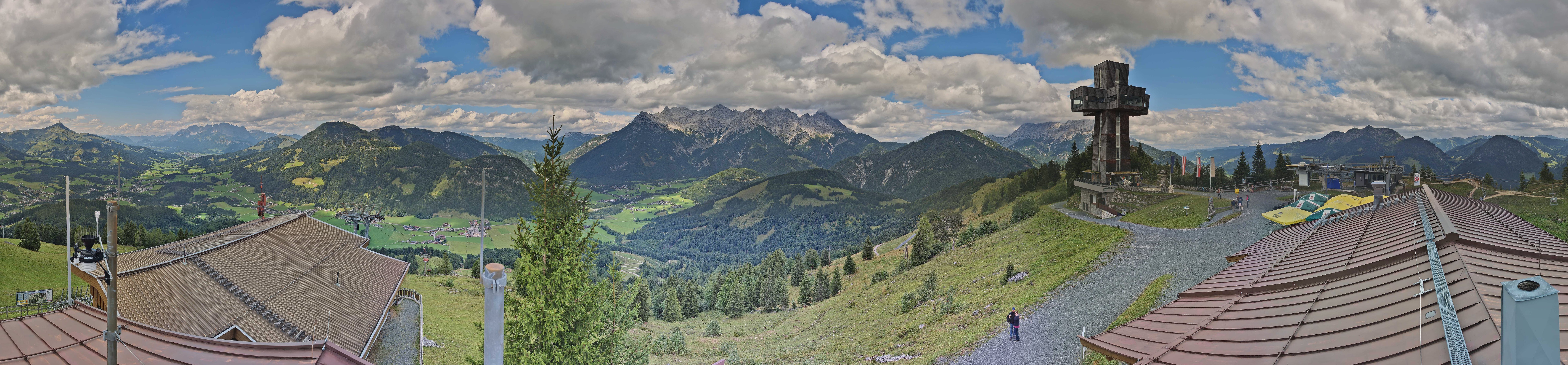 Archiv Foto Webcam Jakobskreuz im Pillerseetal