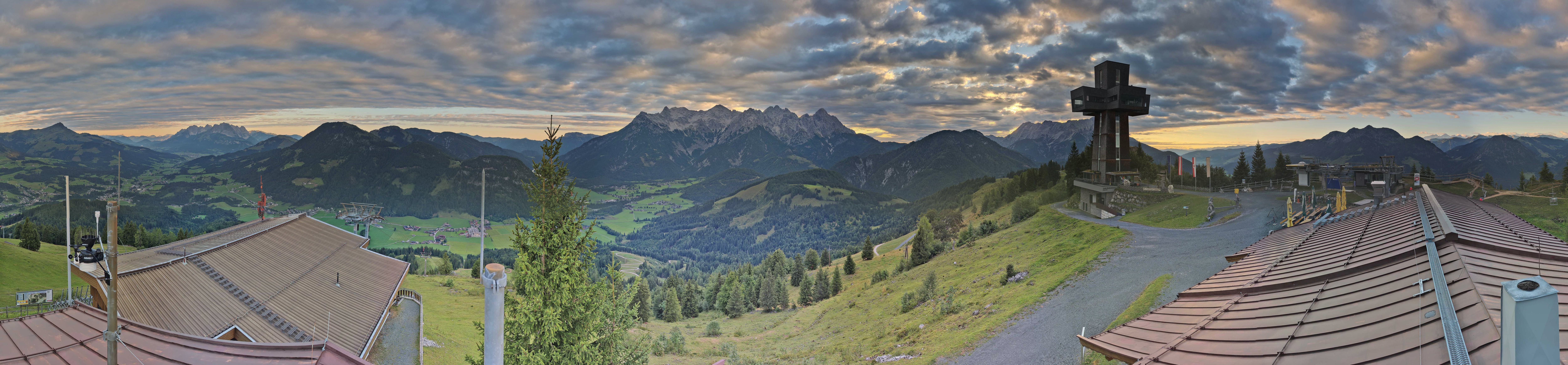 Archiv Foto Webcam Jakobskreuz im Pillerseetal