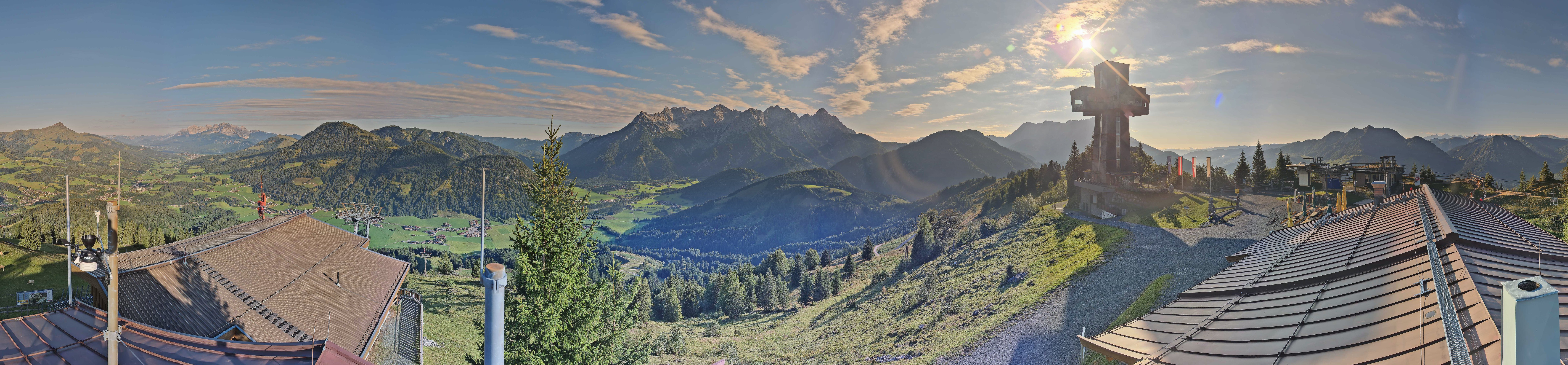 Archiv Foto Webcam Jakobskreuz im Pillerseetal