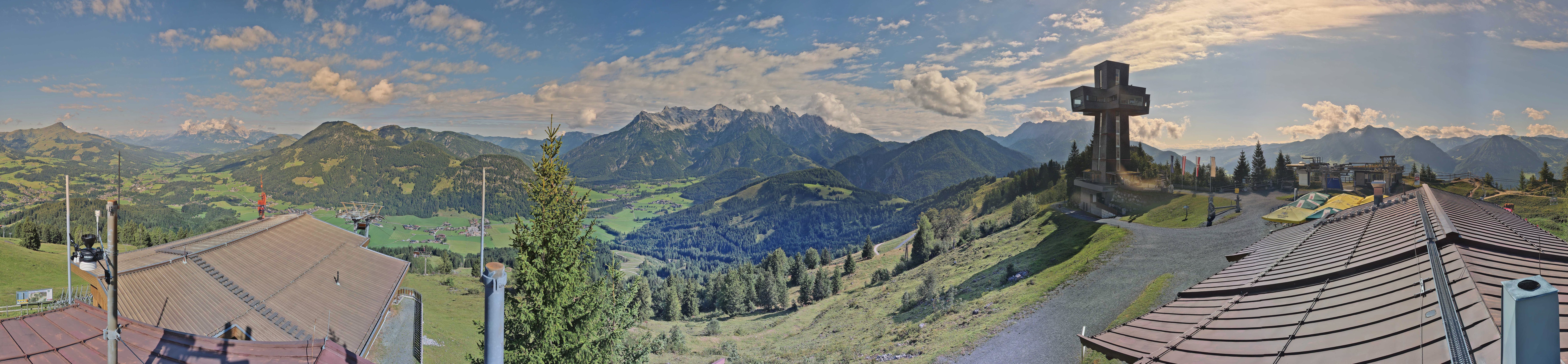 Archiv Foto Webcam Jakobskreuz im Pillerseetal