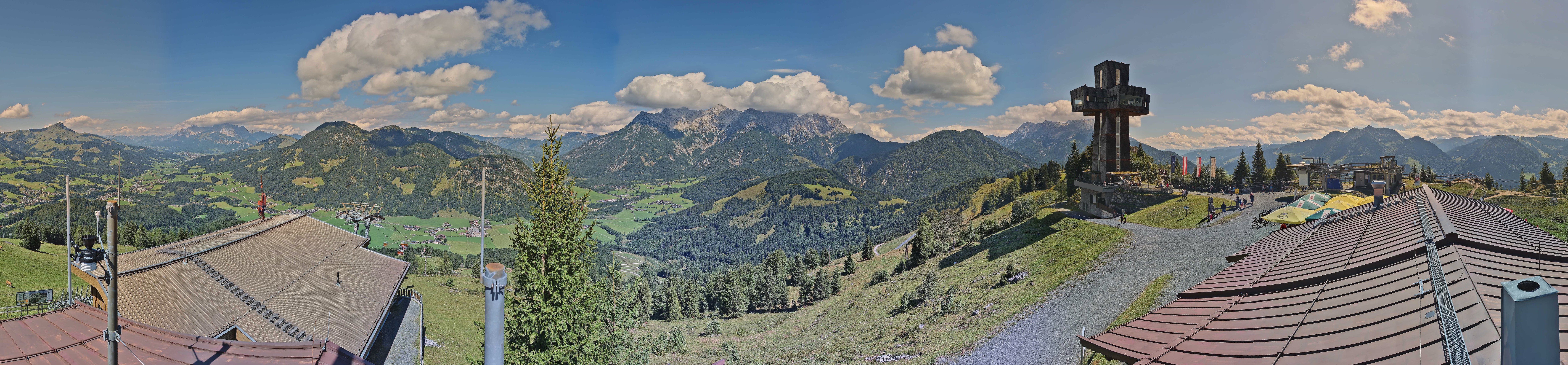 Archiv Foto Webcam Jakobskreuz im Pillerseetal