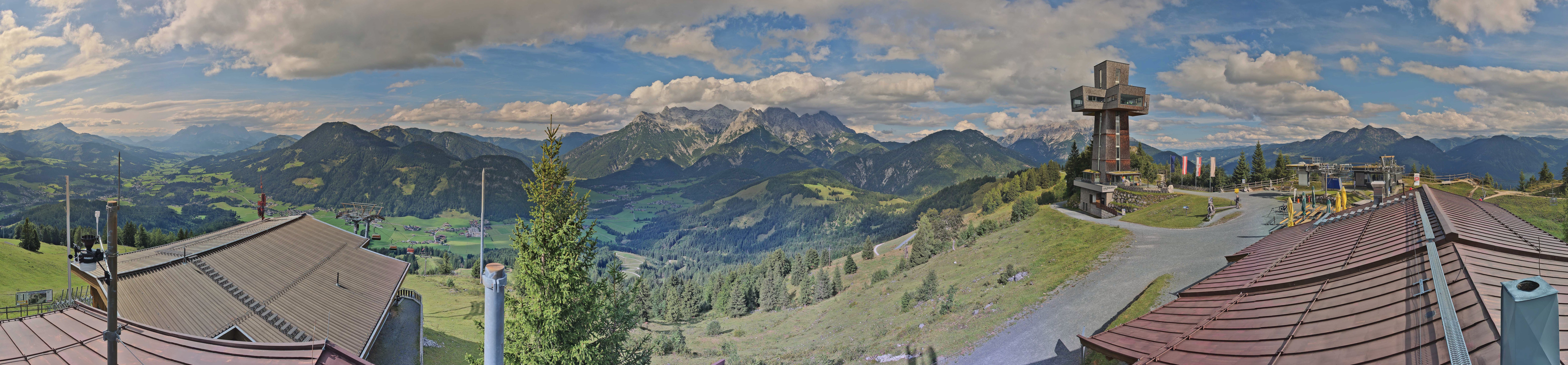 Archiv Foto Webcam Jakobskreuz im Pillerseetal