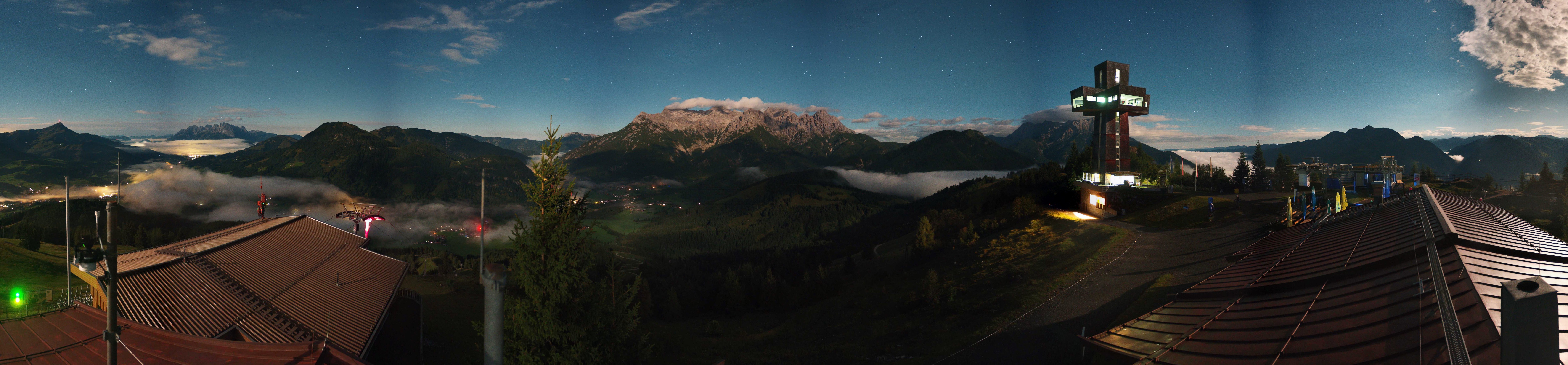 Archiv Foto Webcam Jakobskreuz im Pillerseetal